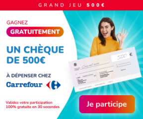 Chèque de 500 euros