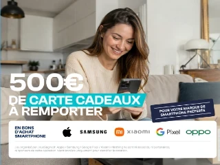Votez et tentez de gagner 500€ pour votre smartphone